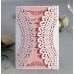 White Invitation Card With Envelope Laser Cut Paper Beautiful Wedding Invitation 